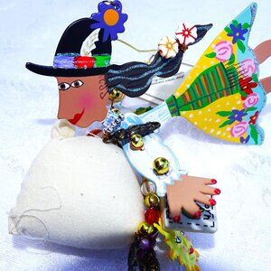 Hand crafted Hot Tamale Kitchen Witch